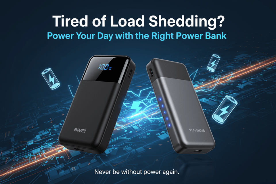 Tired of Load Shedding? Power Your Day with the Right Power Bank