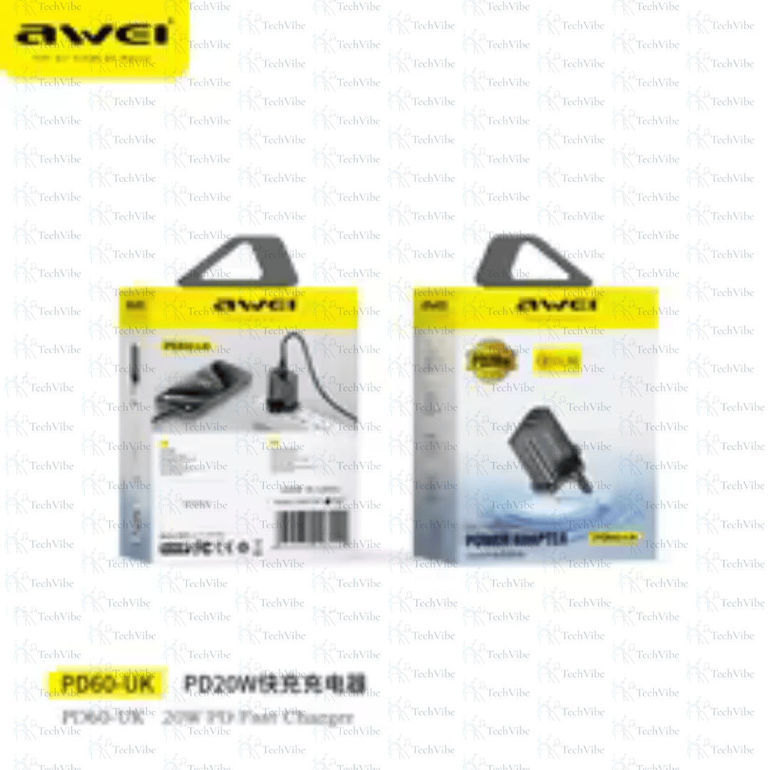 Awei 20W Fast Charge Power Adapter - TechVibe