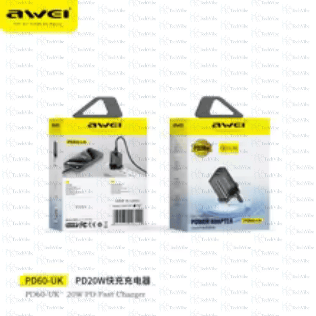 Awei 20W Fast Charge Power Adapter - TechVibe