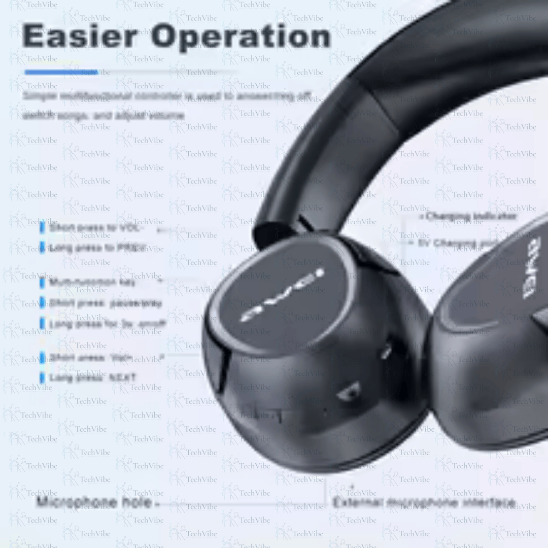 Awei A770Bl Wireless Stereo Headphone (Bluetooth 5.0 + Aux Connection) - TechVibe