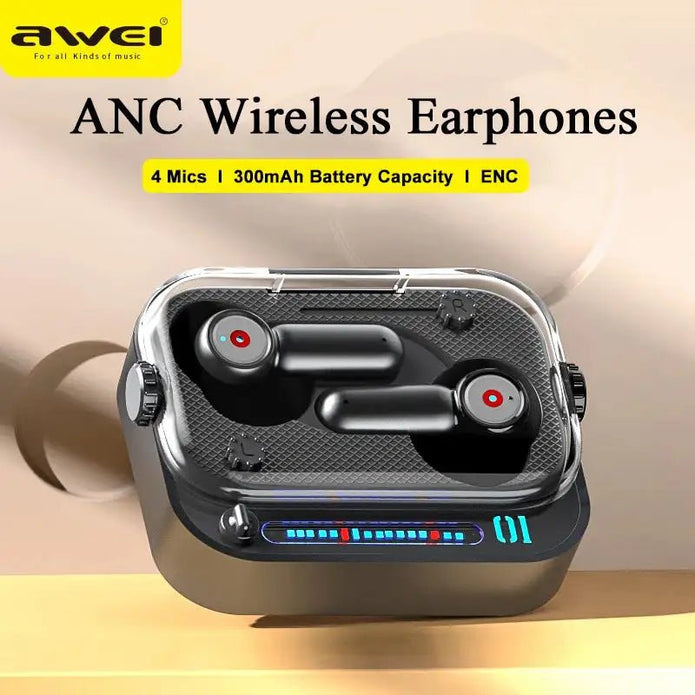 Awei Anc Noise Cancellation Gaming Earbuds - TechVibe