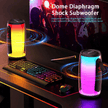 Awei Colorful Light Wireless Speaker - TechVibe
