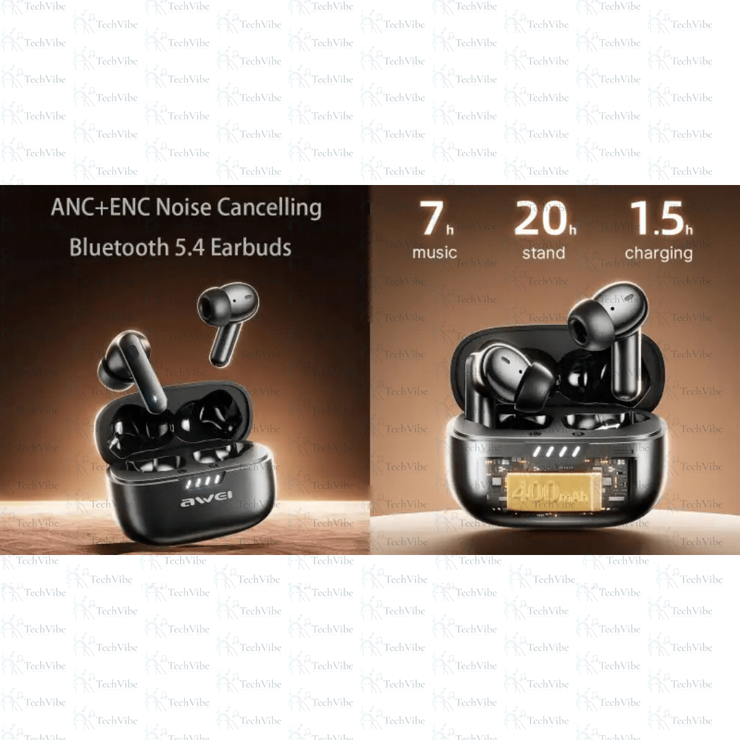 Awei Deep Noise Reduction 6 - Mic+Anc+Enc - TechVibe