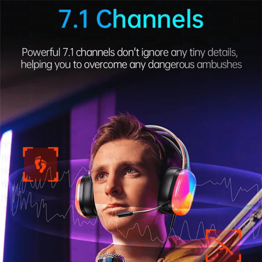 Awei Dynamic Lights Gaming Haedset - TechVibe