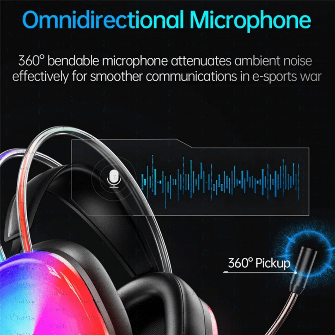 Awei Dynamic Lights Gaming Haedset - TechVibe