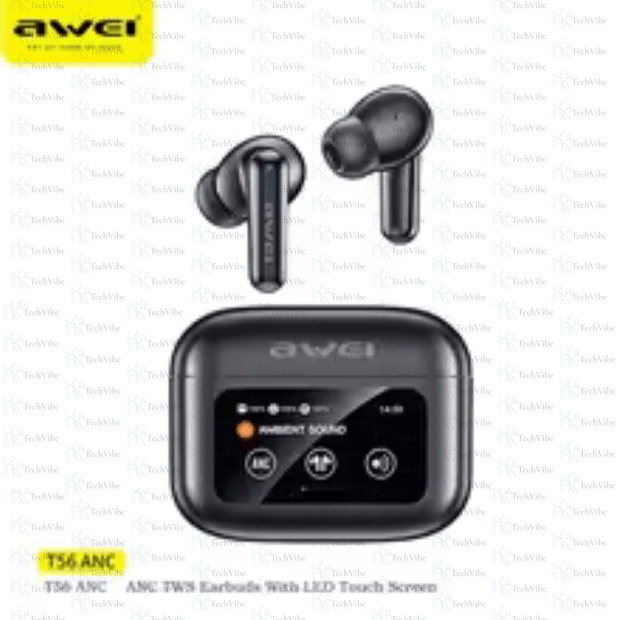 Awei Earbuds With Screen - TechVibe