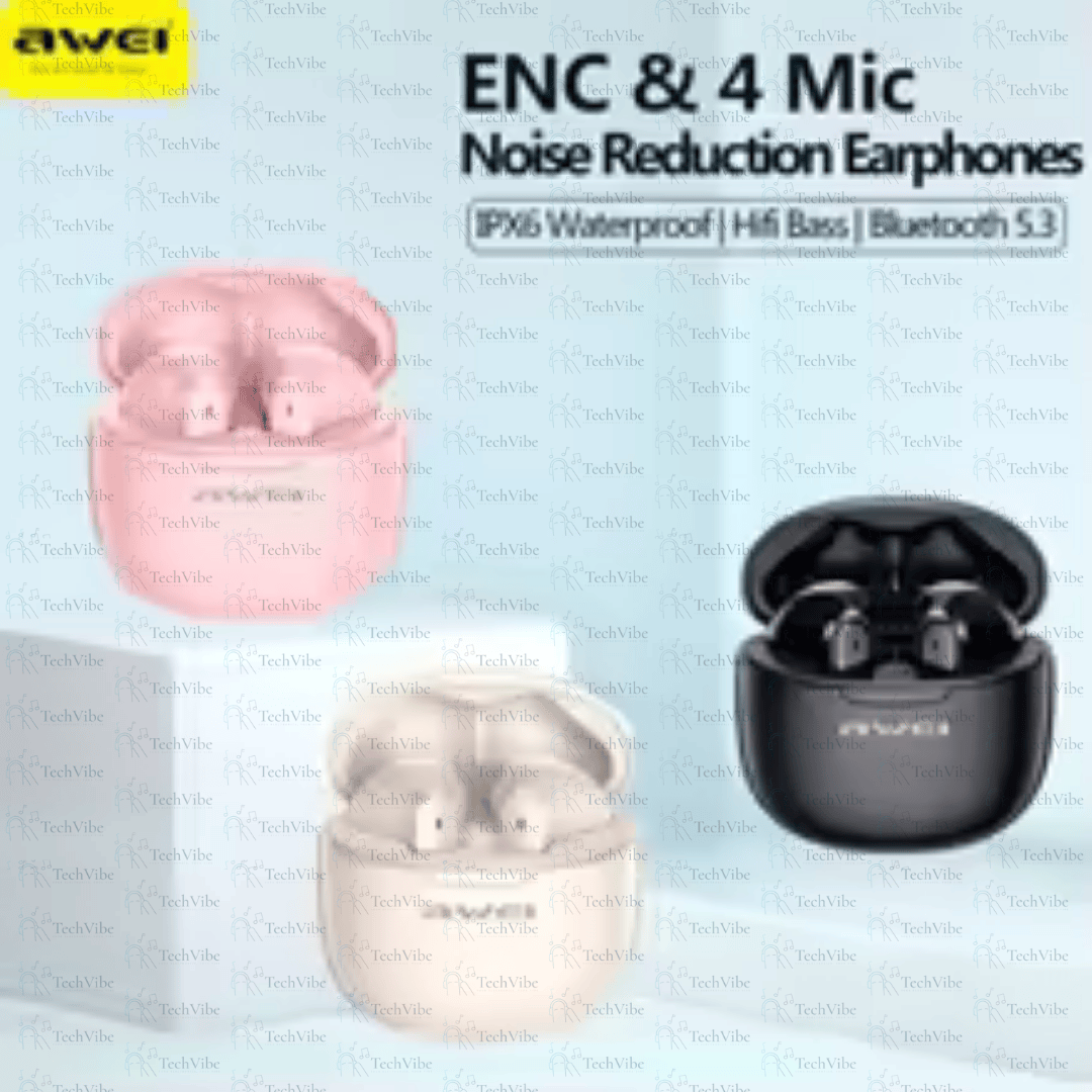 Awei Enc Wireless Earbuds - TechVibe