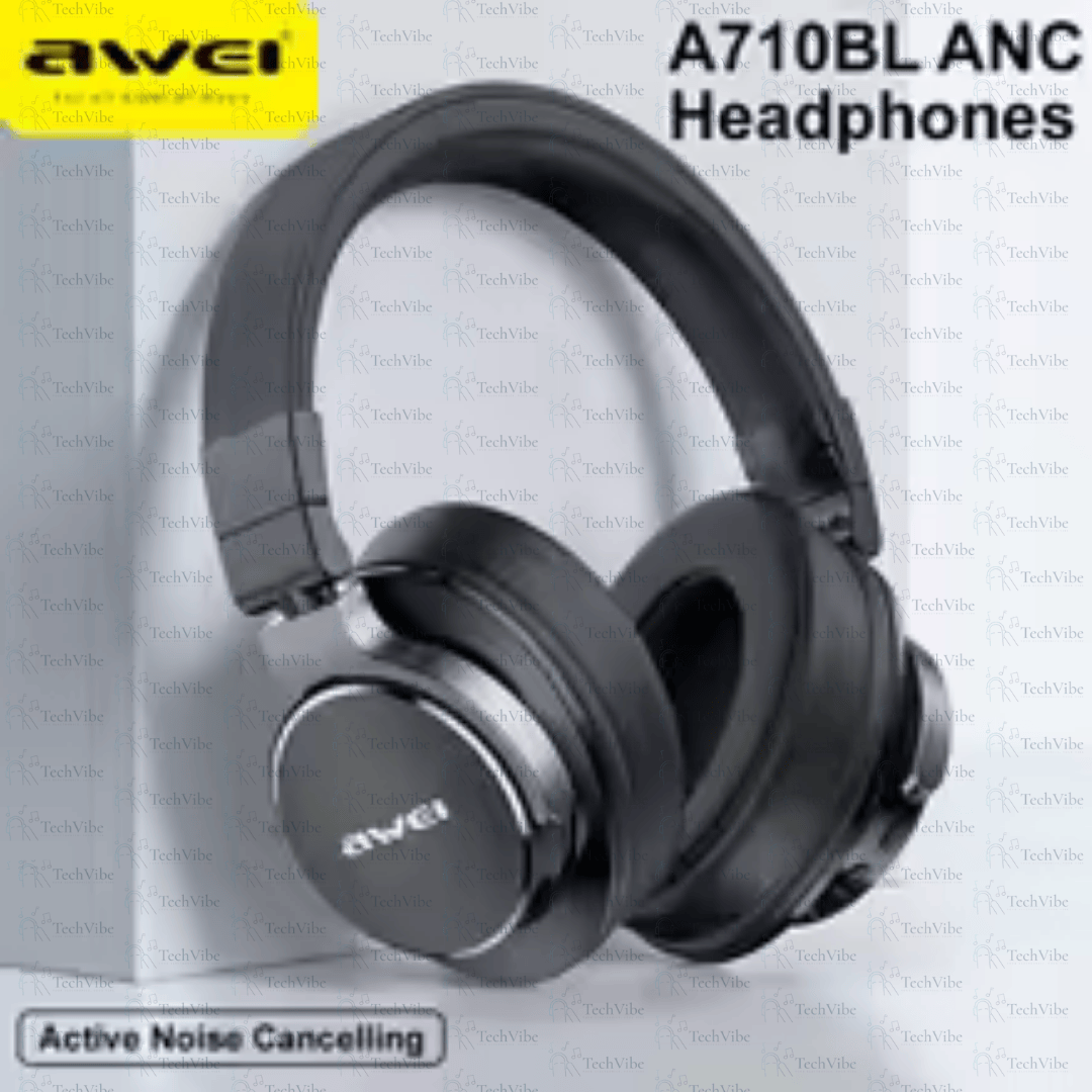 Awei Foldable Anc Function Wireless Headphones - TechVibe