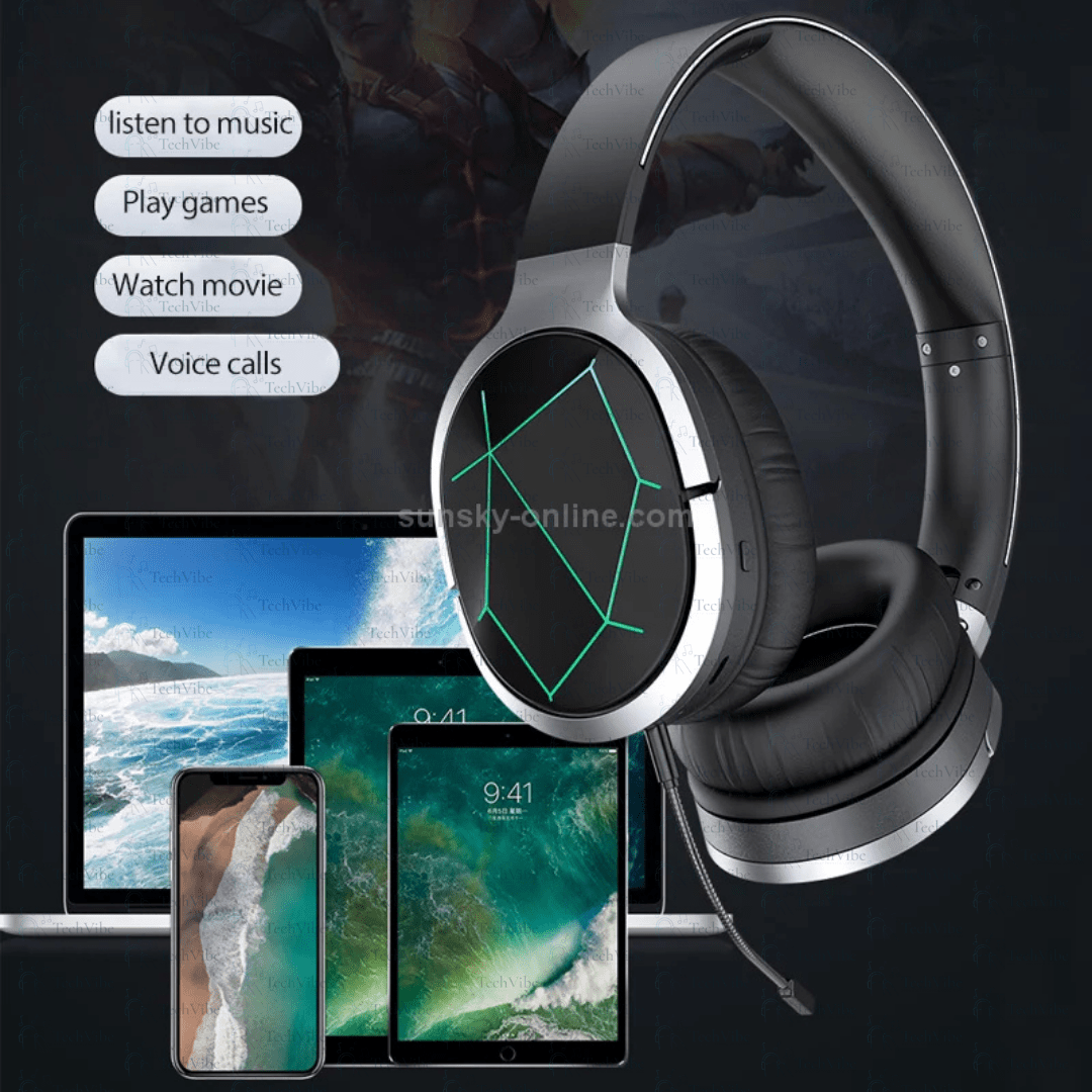 Awei Foldable Gaming Wireless Headphone - TechVibe