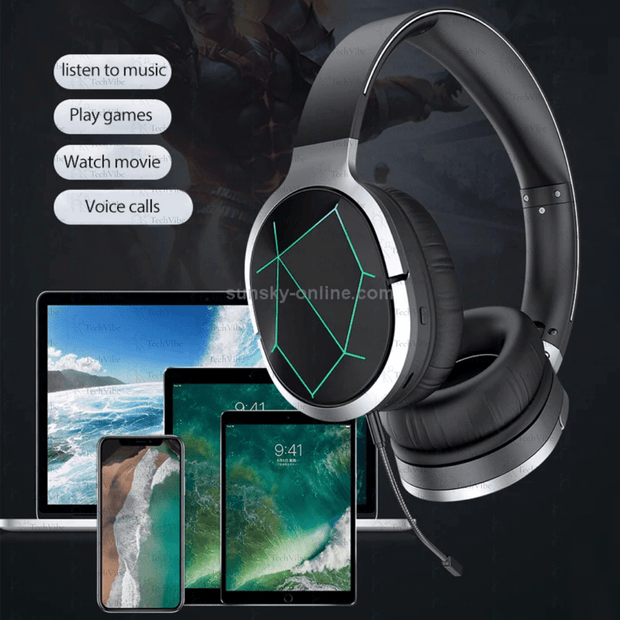 Awei Foldable Gaming Wireless Headphone - TechVibe