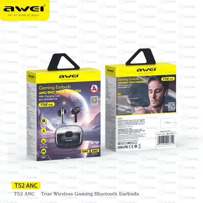 Awei Gaming Earbuds Anc/Enc True Wireless - TechVibe