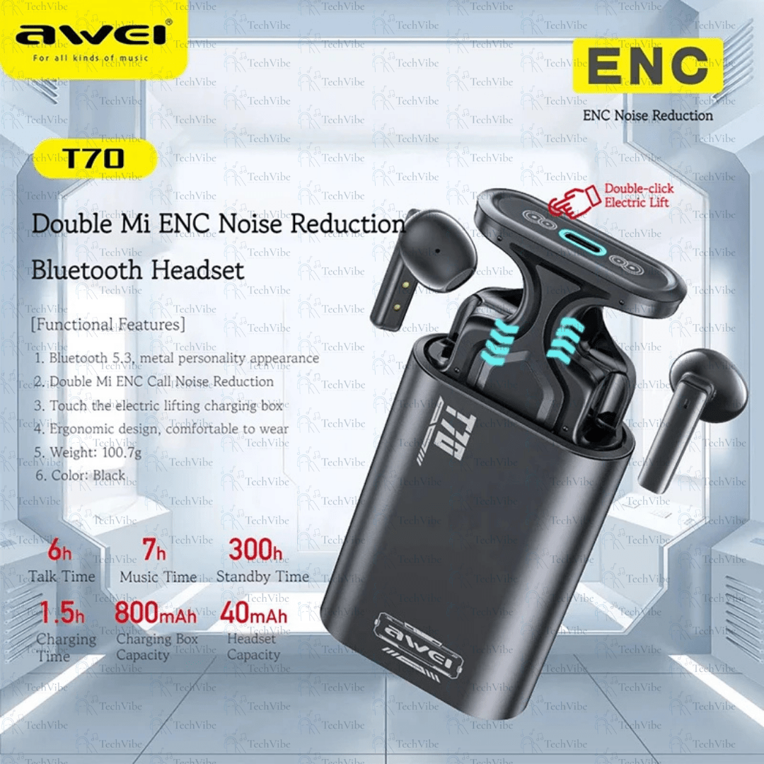 Awei Gaming Earbuds Enc True Wireless - TechVibe