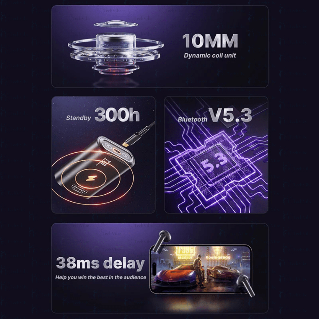 Awei Gaming Earbuds Enc True Wireless - TechVibe