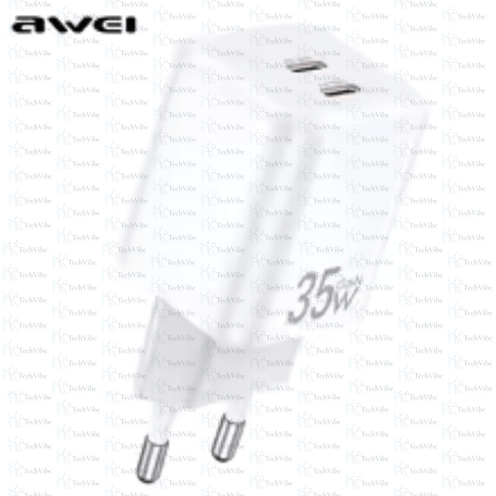 Awei Gan 35W Fast Charging Power Adapter - TechVibe
