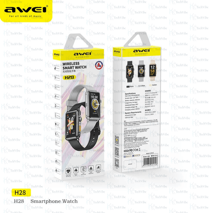 Awei H28 Smart Watch - TechVibe
