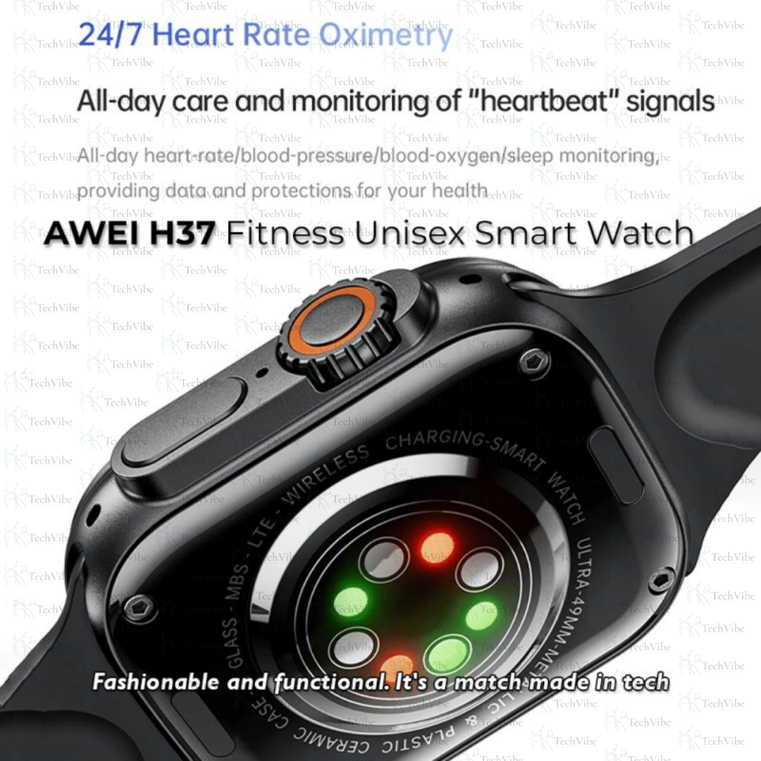 Awei H37 Nfc Bluetooth Wireless Smart Watch Zinc Alloy Waterproof Sports Outdoor - TechVibe