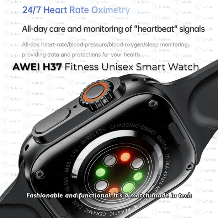 Awei H37 Nfc Bluetooth Wireless Smart Watch Zinc Alloy Waterproof Sports Outdoor - TechVibe
