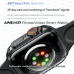 Awei H37 Nfc Bluetooth Wireless Smart Watch Zinc Alloy Waterproof Sports Outdoor - TechVibe