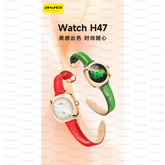 Awei H47 | Women'S Smartwatch With Amoled Display, Bluetooth Calling, Health Tracking & Water Resistance - TechVibe