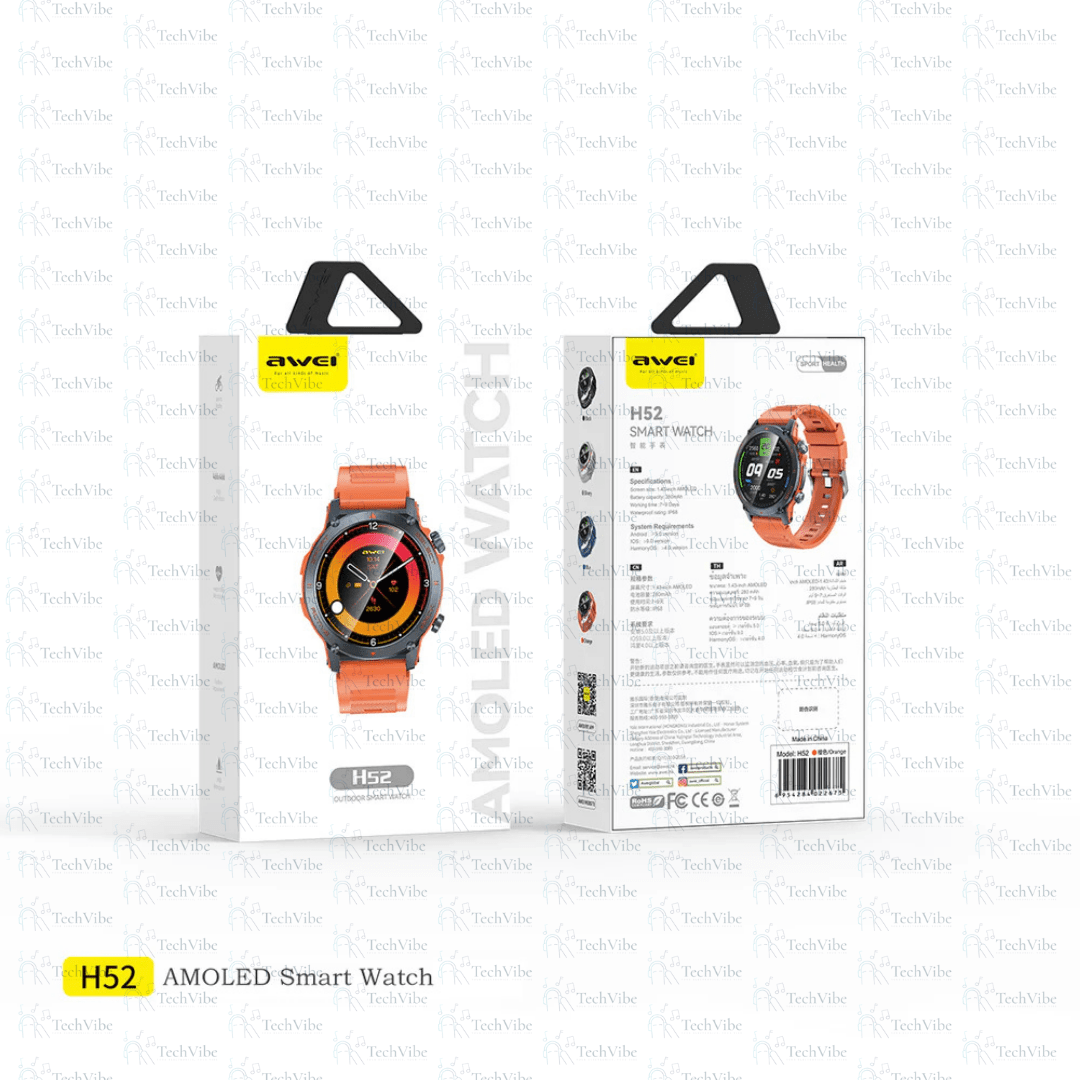 Awei H52 Smart Watch - TechVibe