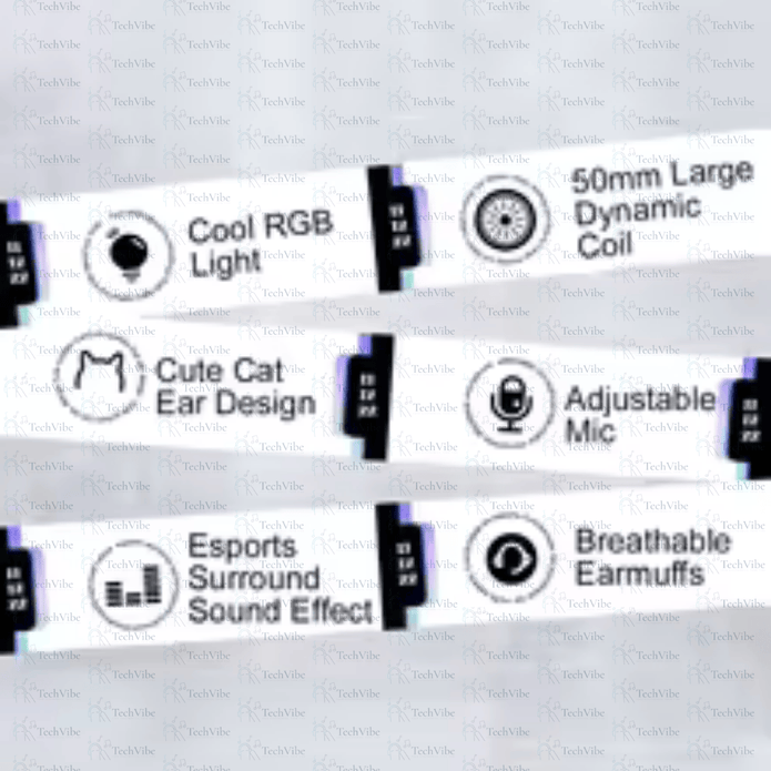 Awei Head - Mounted Game Headset - TechVibe