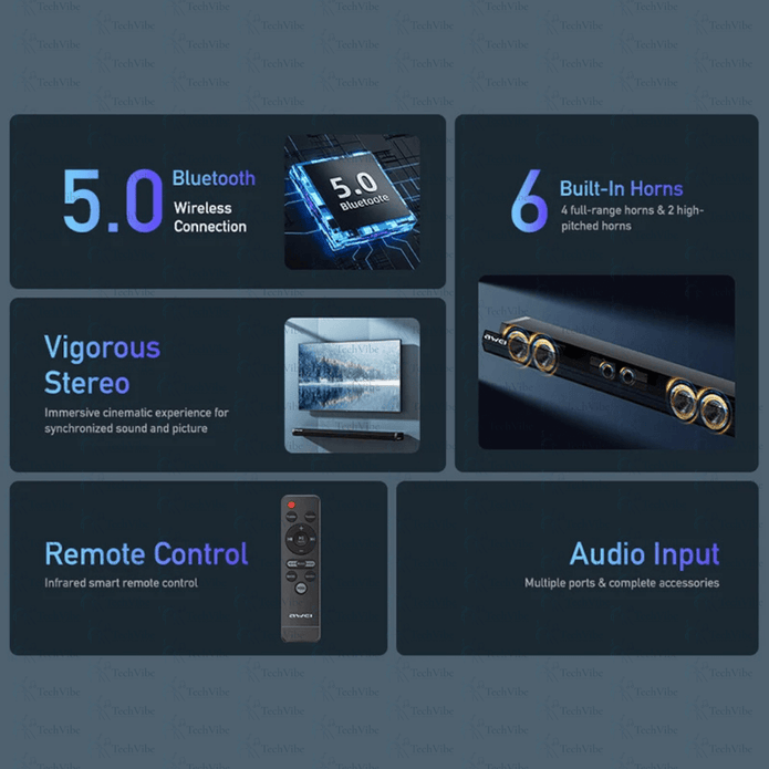 Awei Home Theater Bluetooth Speaker - TechVibe