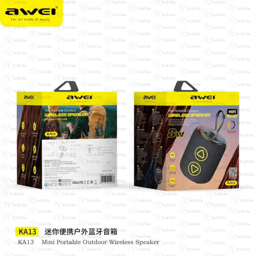 Awei Mini Portable Outdoor Wireless Speaker - TechVibe