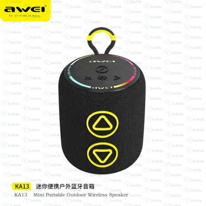 Awei Mini Portable Outdoor Wireless Speaker - TechVibe