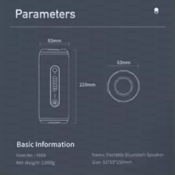 Awei Outdoor Waterproof Wireless Speaker - TechVibe