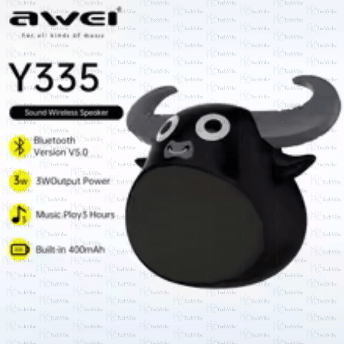 Awei Portable Bluetooth 5.0 Speaker With Tws Pairing, Phone Stand Function, And Ipx5 Splashproof Design - TechVibe