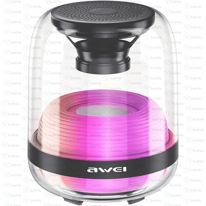 Awei Portable Bluetooth Speaker With Rgb Lights, Ipx4 Waterproofing, And 8W Sound - TechVibe