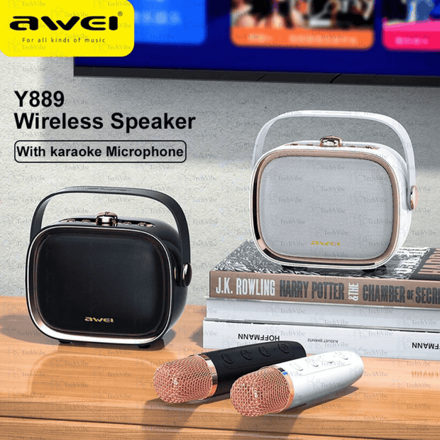 Awei Portable Mini Wireless Speaker - TechVibe