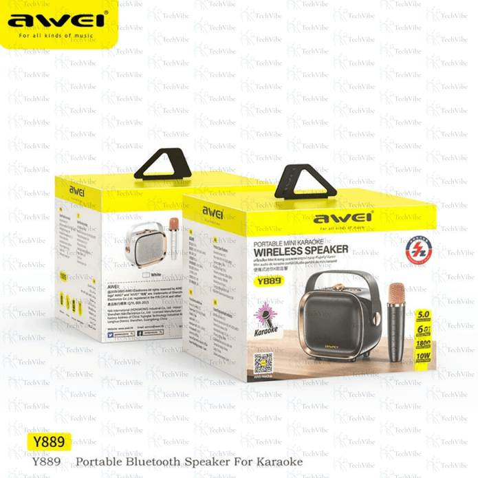 Awei Portable Mini Wireless Speaker - TechVibe