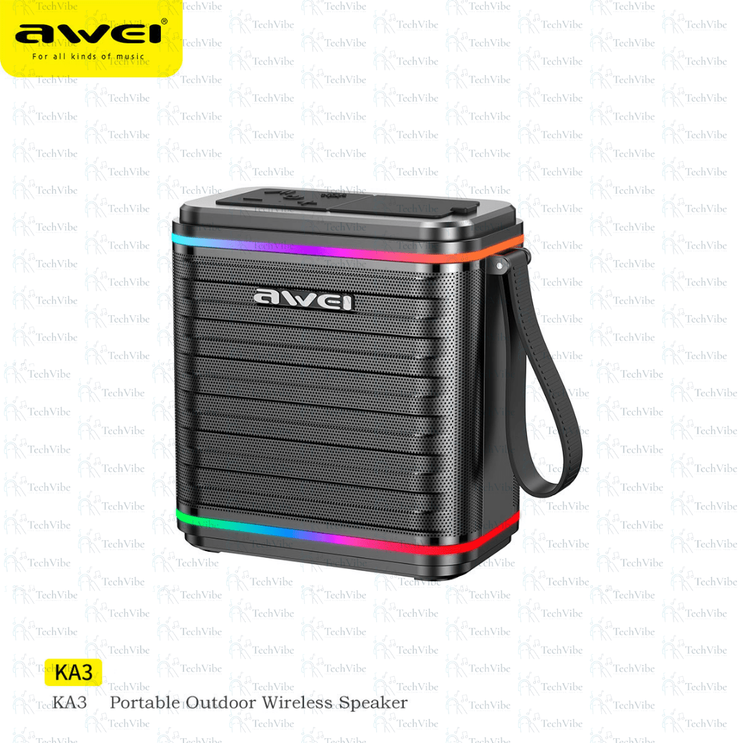 Awei Portable Outdoor Wireless Speaker - TechVibe