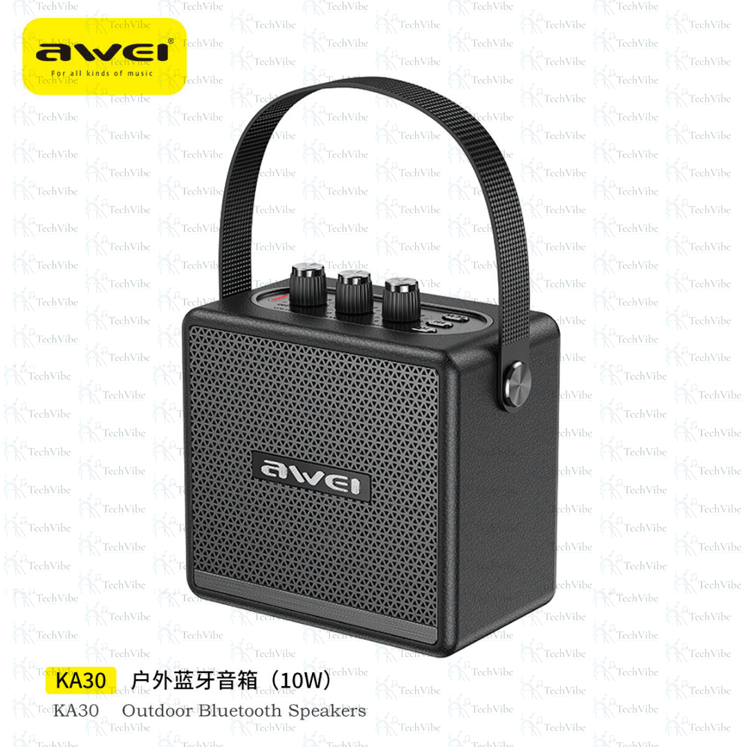 Awei Portable Outdoor Wirelesss Speaker - TechVibe
