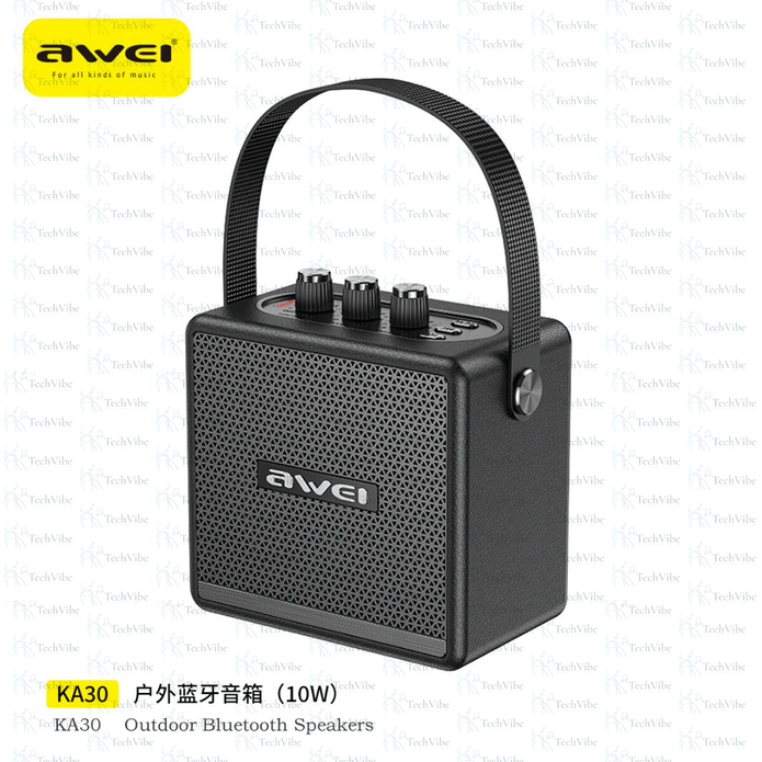 Awei Portable Outdoor Wirelesss Speaker - TechVibe