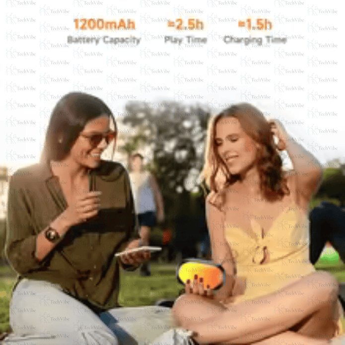 Awei Portable Speaker Colorful Light - TechVibe