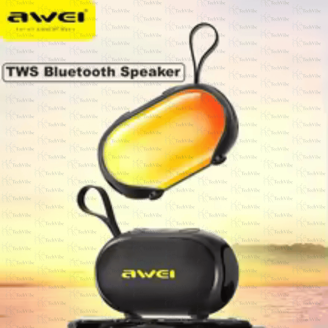Awei Portable Speaker Colorful Light - TechVibe