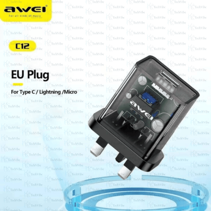 Awei Small Power Adapter - TechVibe