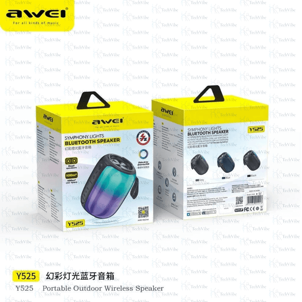 Awei Symphony Lights Bluetooth Speaker - TechVibe
