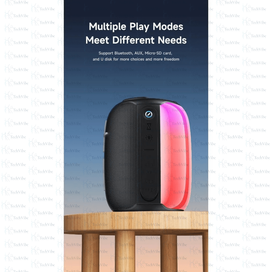 Awei Symphony Lights Bluetooth Speaker - TechVibe