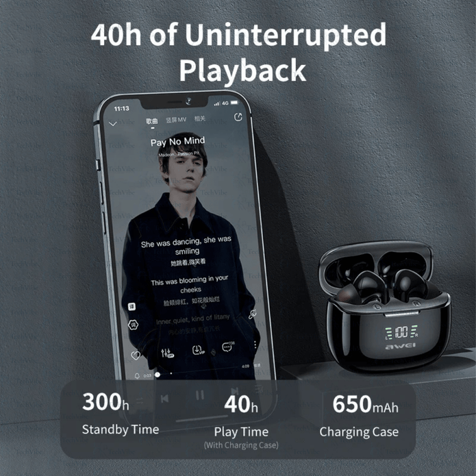 Awei True Wireless Anc Function - TechVibe