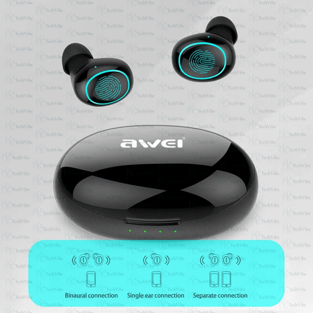 Awei True Wireless Sports Earbuds With Charging Case - TechVibe