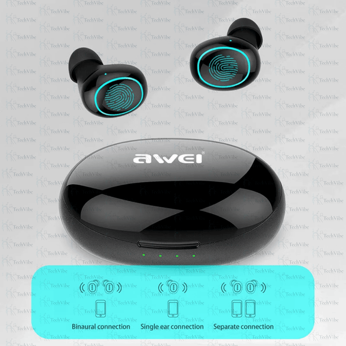 Awei True Wireless Sports Earbuds With Charging Case - TechVibe