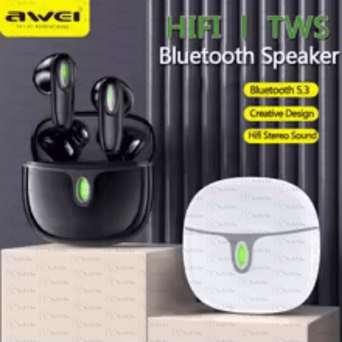 Awei True Wireless Sports Earbuds With Charging Case - TechVibe