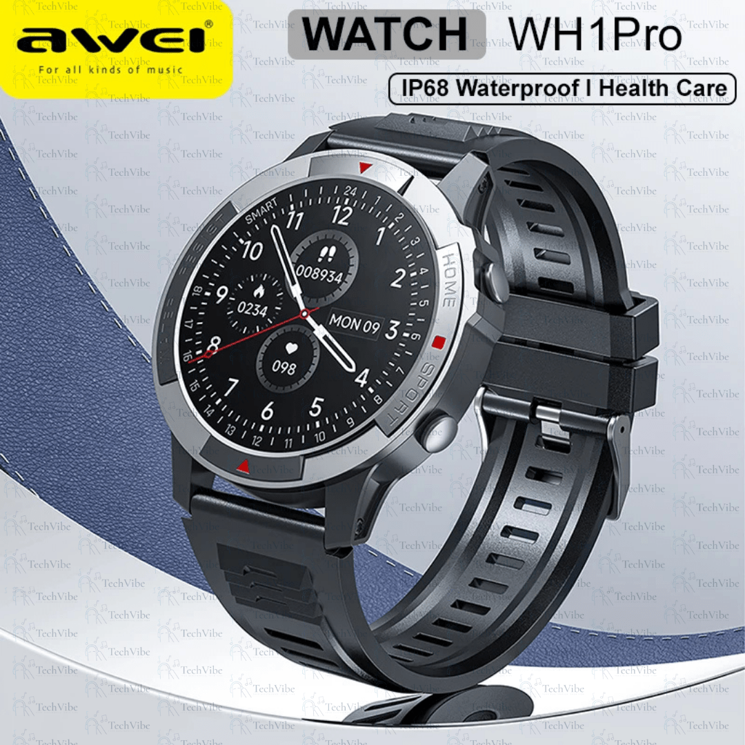 Awei Wh1Pro Smart Watch For Men Women - TechVibe