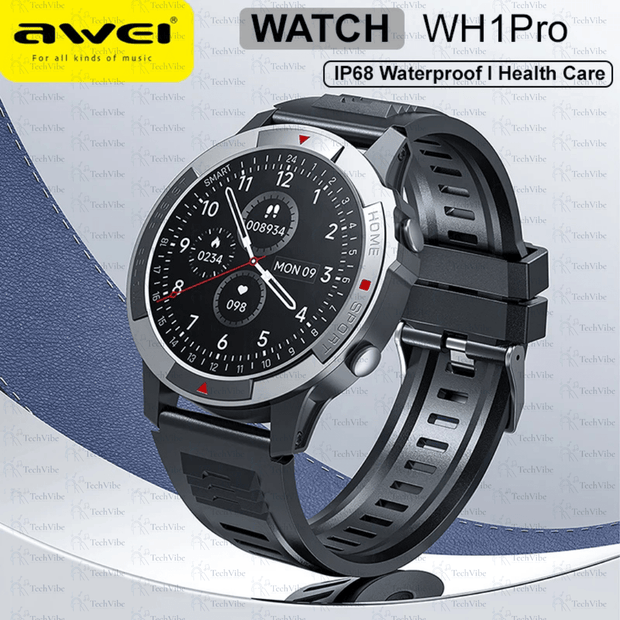 Awei Wh1Pro Smart Watch For Men Women - TechVibe