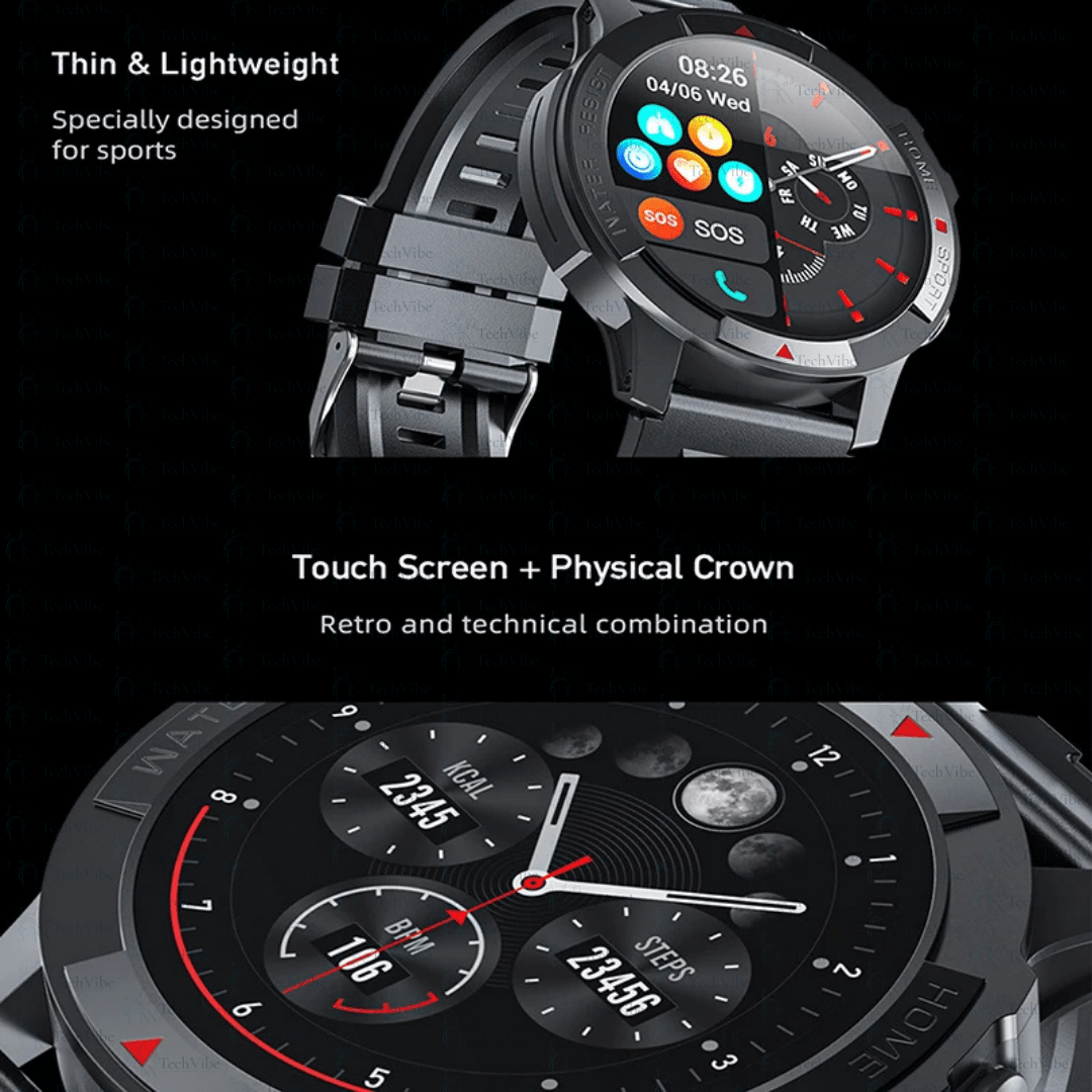 Awei Wh1Pro Smart Watch For Men Women - TechVibe