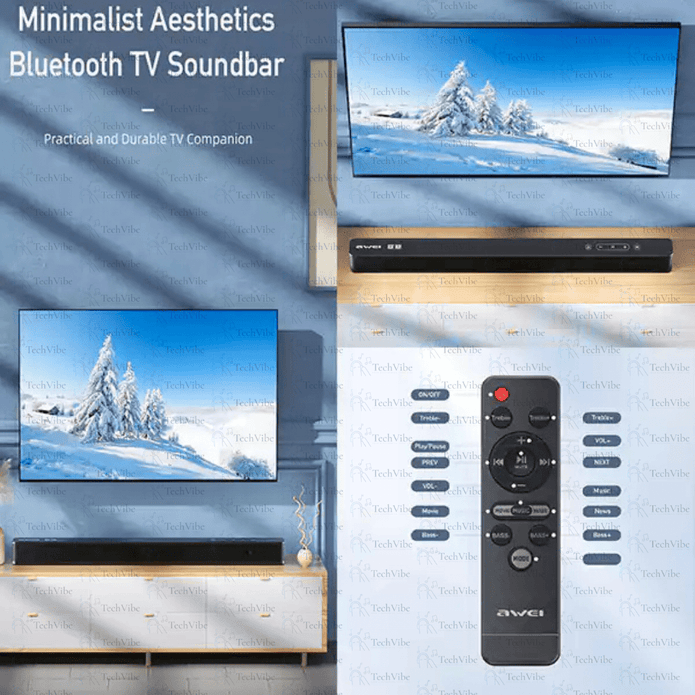 Awei Wireless Bluetooth Soundbar - TechVibe