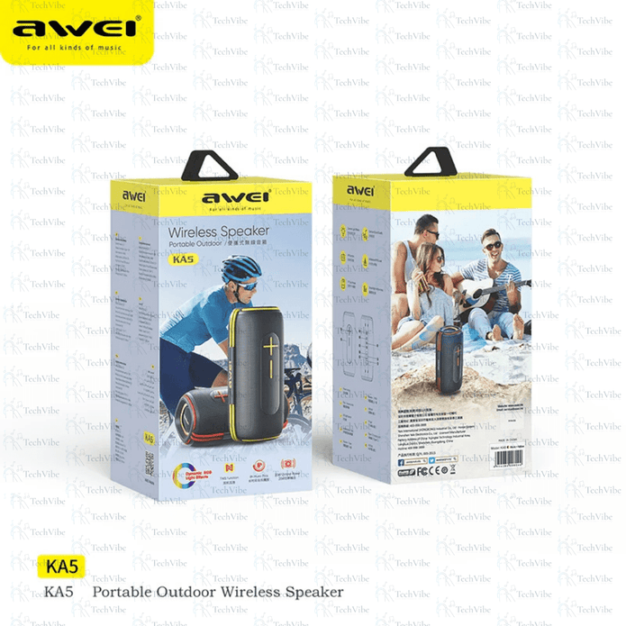 Awei Wireless Speaker Portable Outdoor - TechVibe